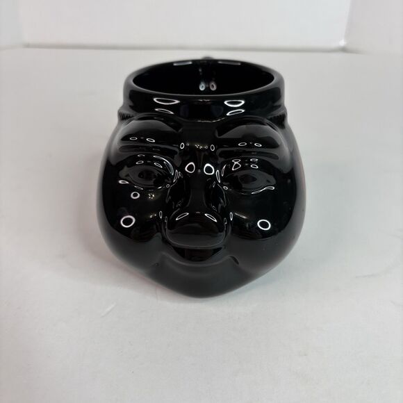 Harley Davidson Hog Mug, Rare, Black, Logo, Motorcycle, Ceramic, Vintage Cup - Picture 2 of 9